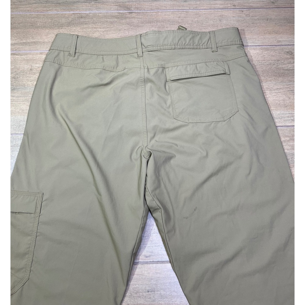 Lake & Trail Khaki Cargo Pants Convertible Snap Off Legs‎ Mens Size 40 Outdoor - Picture 8 of 11